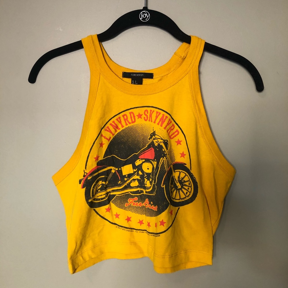 Cropped Lynyrd Skynyrd top